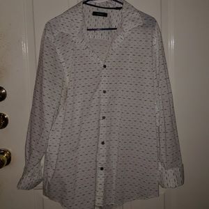ALFANI casual button up shirt